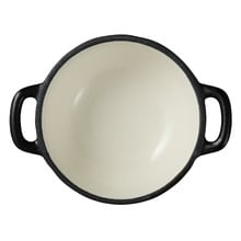 Black 260ml Cast Iron Cocotte